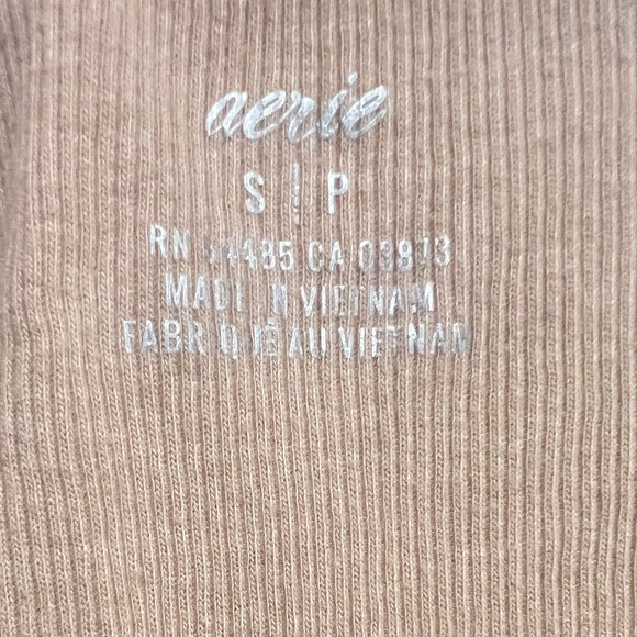 Women's Tan Sleeveless Top by Aerie - Picture 3 of 4